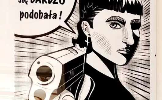 Zdjęcie z wystawy KOMIKS