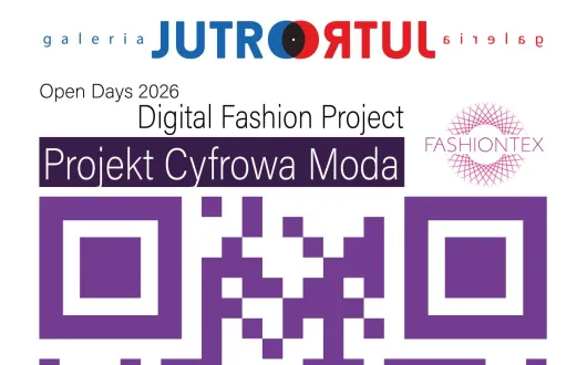 Plakat do wystawy Projekt Cyfrowa Moda