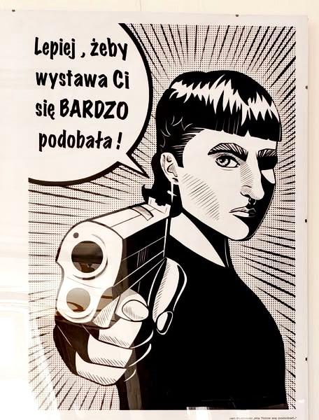 Zdjęcie z wystawy KOMIKS