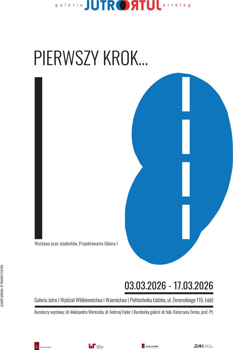 Plakat wystawy Pierwszy Krok 2025/2026