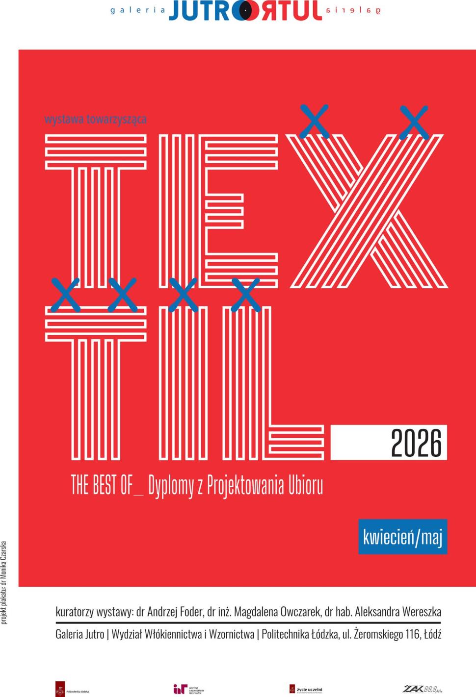 Plakat do wystawy TEXTIL 2026