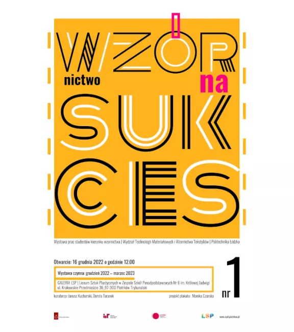 Plakat Wzór(nictwo) na Sukces.